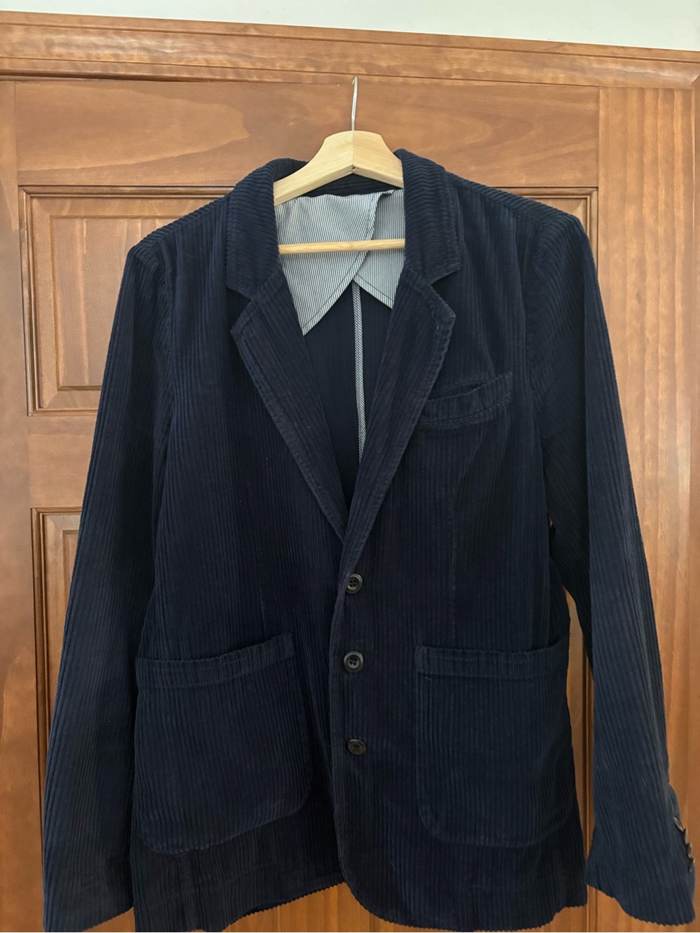 Women’s Alex Mill Navy Corduroy Sport Coat